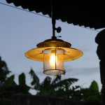 Supergas powered lamp